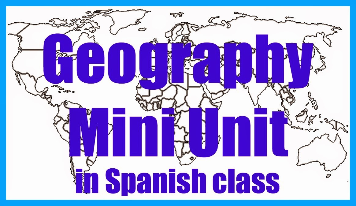 Geography in Spanish class