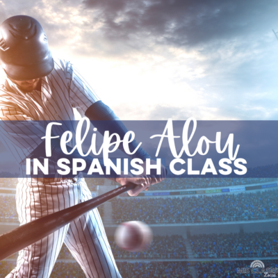Felipe Alou – introduce the novel in Spanish Class