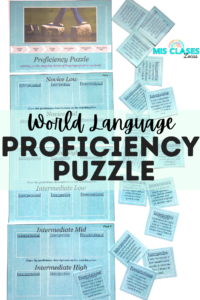 Proficiency Puzzle from Mis Clases Locas