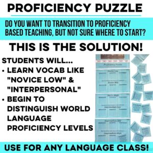 Proficiency Puzzle 
