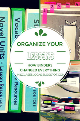 Organization Tip – Lesson Binders