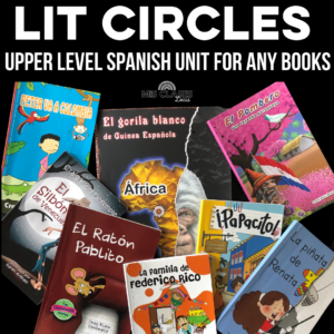 Literature Circle for High School Spanish Class shared by Mis Clases Locas