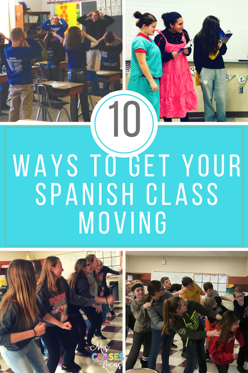 Get your Spanish Class Moving