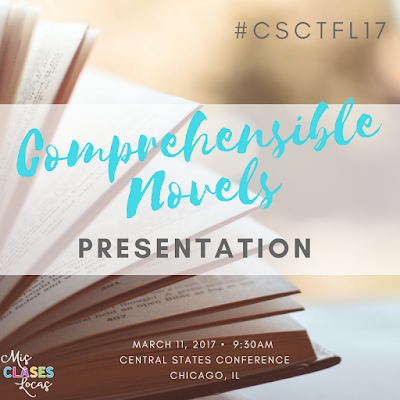 CSCTFL17 - Comprehensible Novels to Increase Proficiency