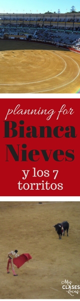 Planning for Bianca Nieves y los 7 torritos 