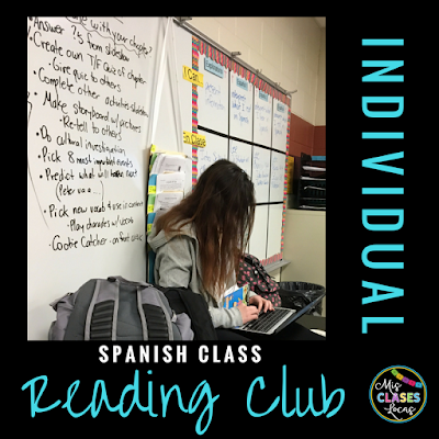 Reading Club - 1 Novel, 3 Groups - Mis Clases Locas