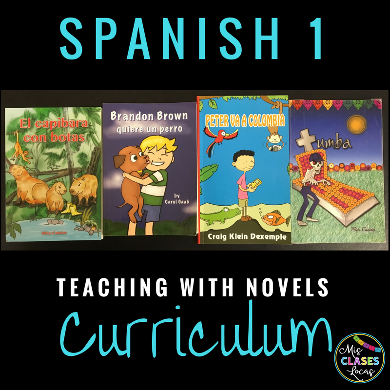 Curriculum Year 6 - Teaching Spanish with Novels - Spanish 1