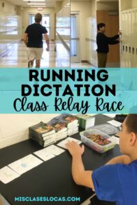 How To Play Running Dictation in Spanish Class from Mis Clases Locas