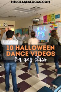 Just Dance Halloween Songs from Mis Clases Locas