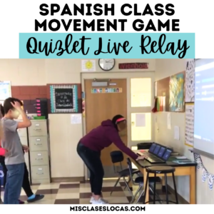 Quizlet Live Relay Race from Mis Clases Locas