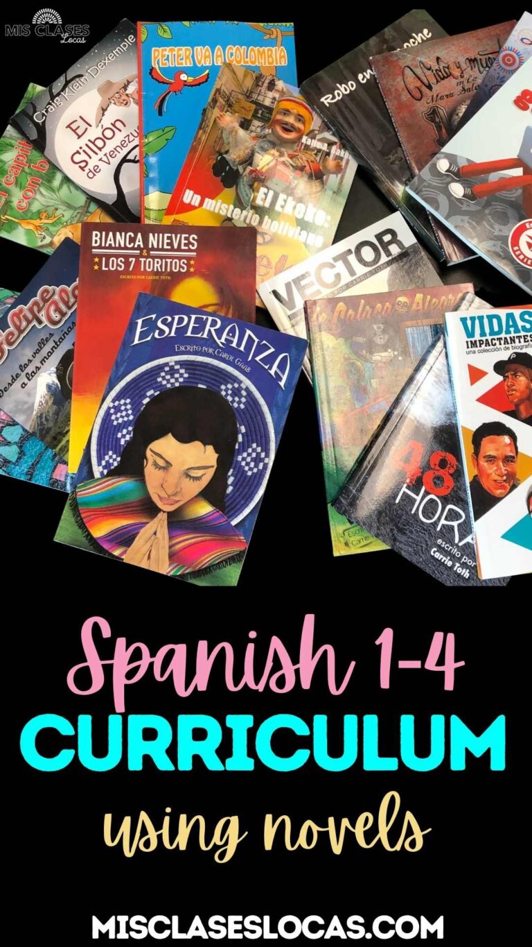 Mis Clases Locas Curriculum for Spanish 1-4 - Mis Clases Locas