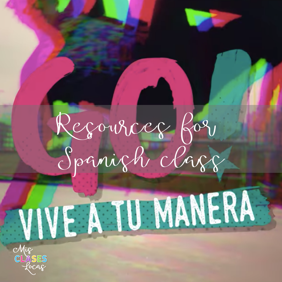 Resources to teach the Netflix show Go! Vive a tu Manera in Spanish class. - shared by Mis Clases Locas