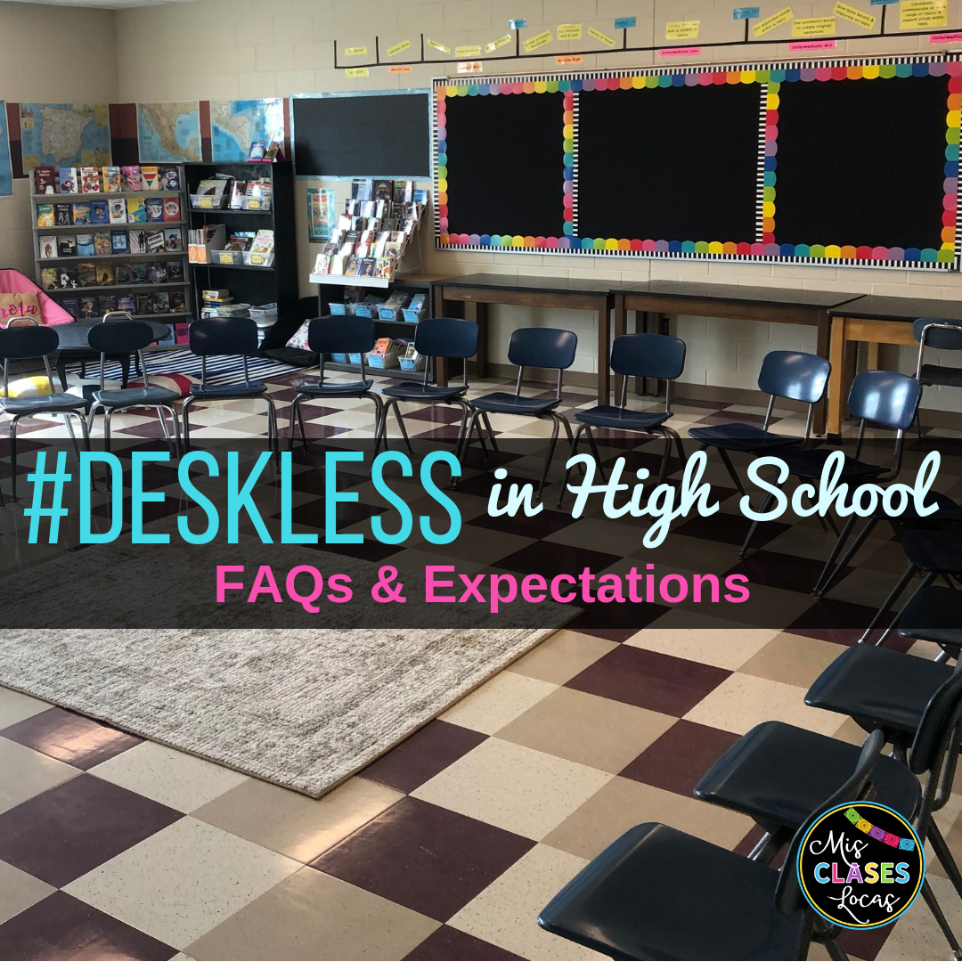 A Classroom Without Desks - #Deskless FAQ & Expectations - shared by Mis Clases Locas