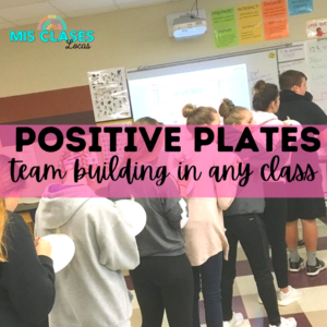 Positive Plates Team Building Activity shared by Mis Clases Locas