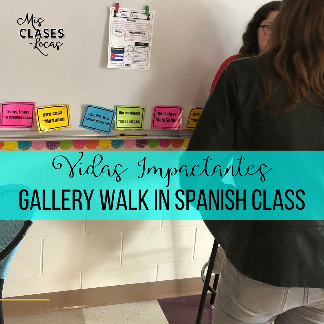 Vidas Impactantes - biography unit in Spanish class - shared by Mis Clases Locas