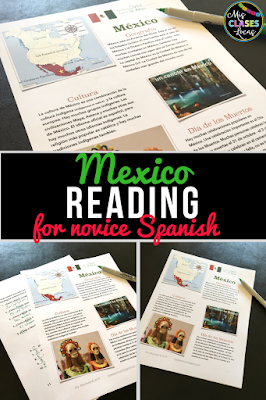 Reading for novice Spanish - Mexico & Day of the Dead