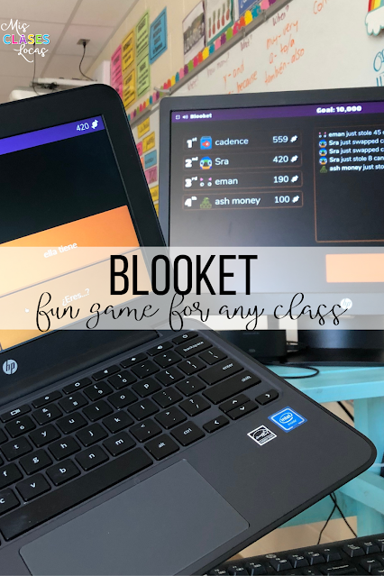Blooket - a fun game for Spanish class - shared by Mis Clases Locas