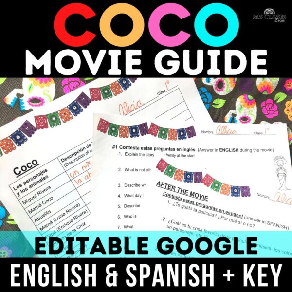 Coco in Spanish Class - shared by Mis Clases Locas