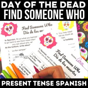 Day of the Dead Speaking for Spanish class