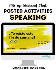 Spanish Weekend Chat from Mis Clases Locas