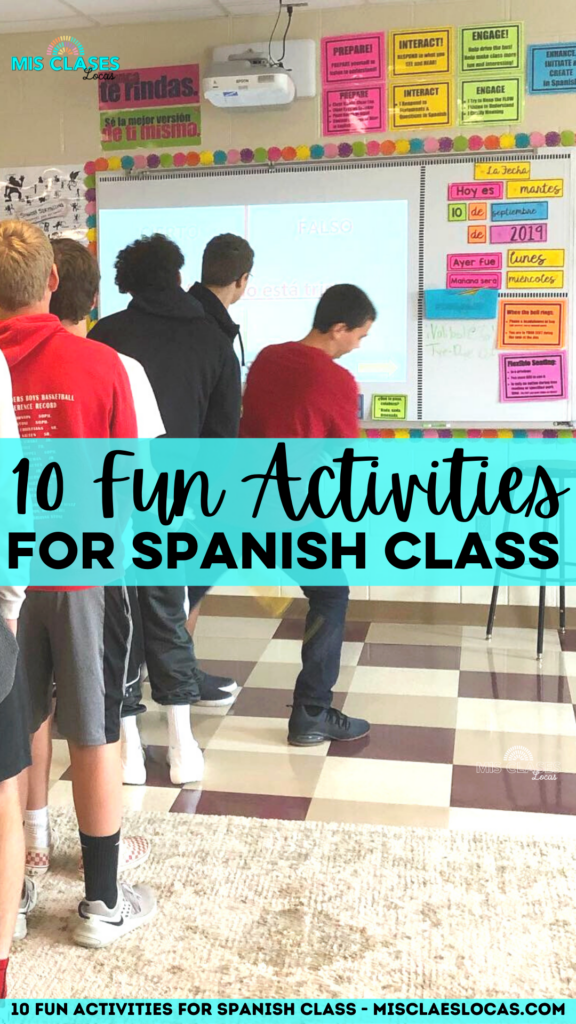 Make Spanish Class Competitive and Fun: How to play Taco Tuesday