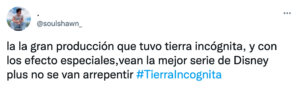 Tierra Incognita Tweet