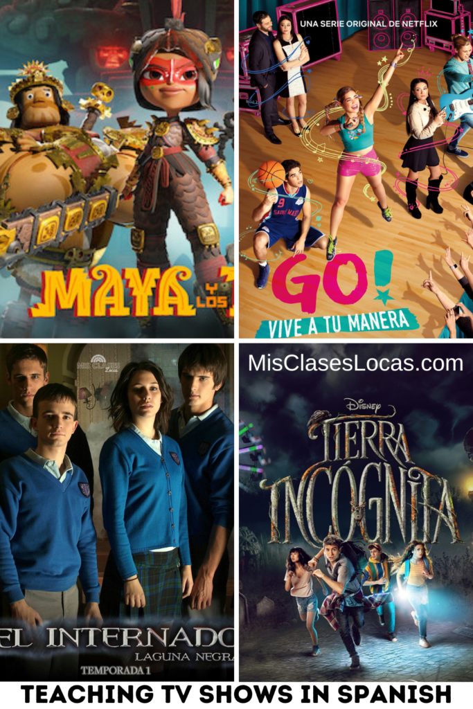 Teaching TV Shows in Spanish Class - Mis Clases Locas