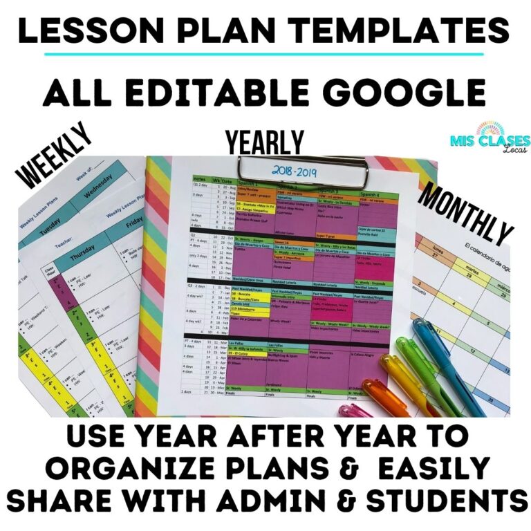 1st Week of Spanish Back to School BUNDLE - Mis Clases Locas