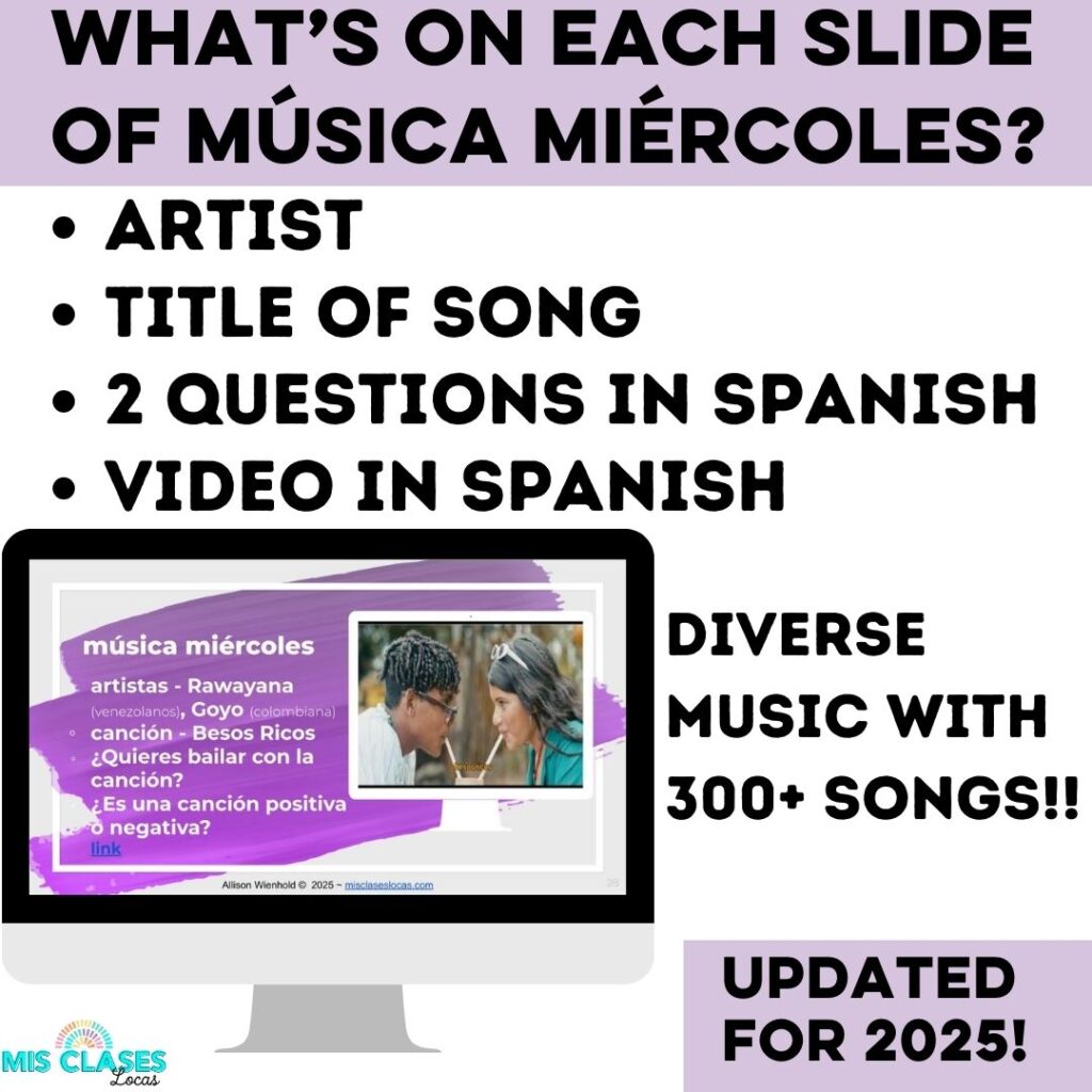 Spanish Music Mega Bundle - Mis Clases Locas