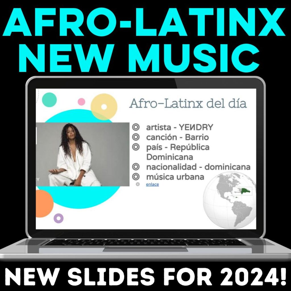 Black History Month In Spanish Class 2025 Mis Clases Locas   Afro Latinx Music 2024 1024x1024 