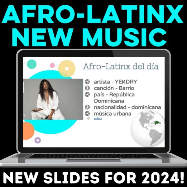 Afro-Latino Music for Spanish class 2024 from Mis Clases Locas