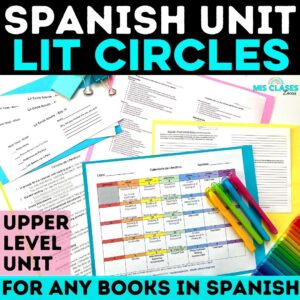 Spanish Literature Circle Unit