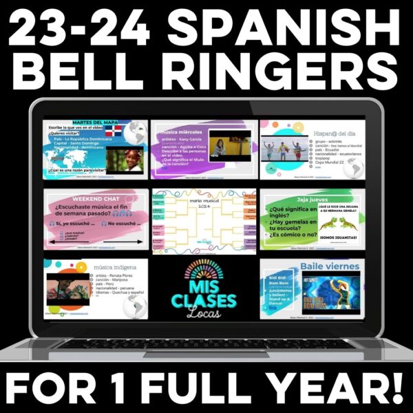 Spanish Bell Ringers for a year 2023-2024