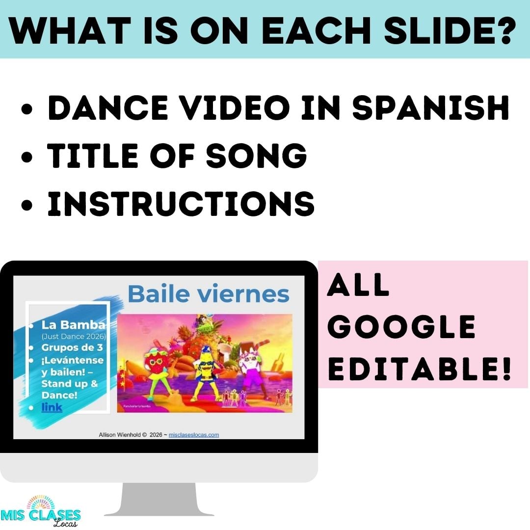 Baile viernes 2026 from Mis Clases Locas