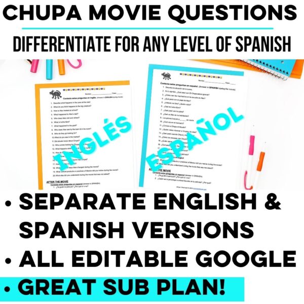Chupe movie guide