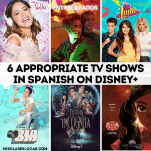 Top Spanish TV Series on Disney+ for Class & Learners from Mis Clases Locas