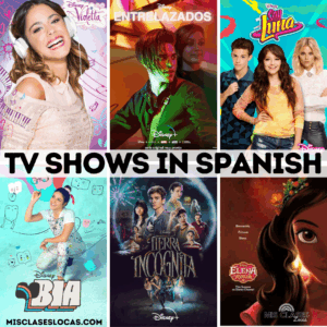 Spanish TV Series on Disney+ for Spanish Class & Learners from Mis Clases Locas