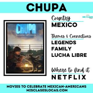 The movie Chupa for 5 de mayo in Spanish class shared by Mis Clases Locas