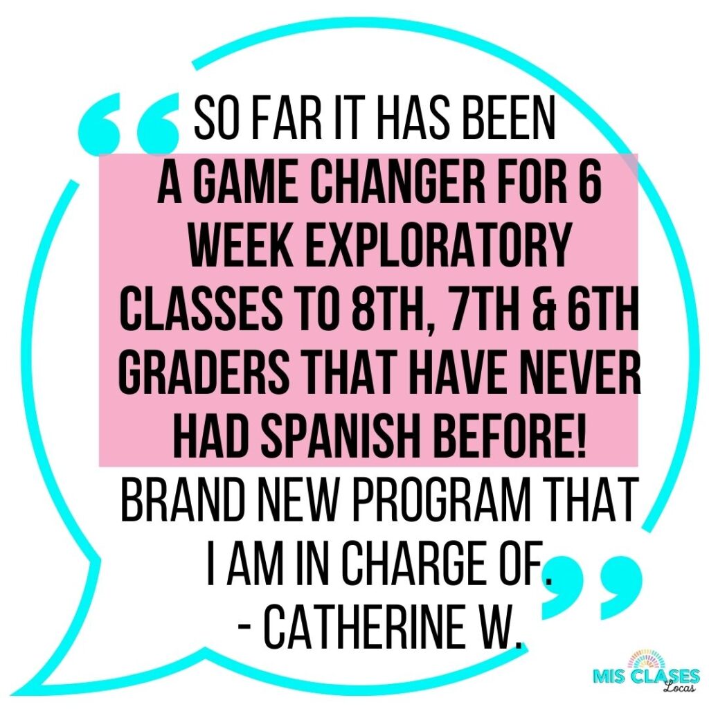 Spanish Back to School 1st Weeks of Spanish - Mis Clases Locas