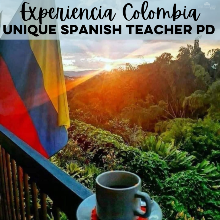 Experiencia Colombia Spanish Teacher Professional Development