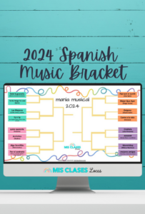 2024 Mania Musical Spanish Music bracket from Mis Clases Locas 