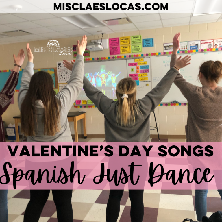 Spanish Just Dance Valentine's Day - Mis Clases Locas