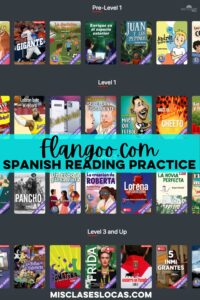 Spanish Reading Practice using Flangoo shared by Mis Clases Locas