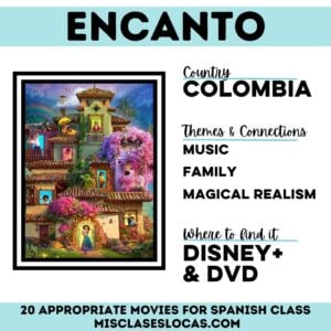 Encanto for Spanish Class from Mis Clases Locas