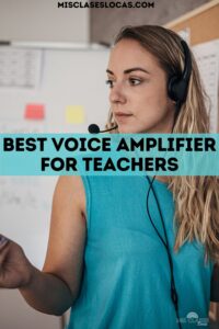 The best voice amplifier for teachers from Mis Clases Locas