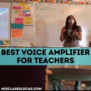 Best Voice Amplifier for Teachers from Mis Clases Locas