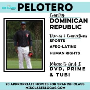 Pelotero in Spanish class shared by Mis Clases Locas