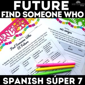 Future Tense Spanish Practice Worksheets from Mis Clases Locas
