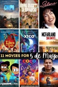 11 Good cinco de mayo movies for Spanish class shared by Mis Clases Locas
