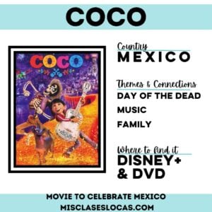 Coco in Spanish class to celebrate Mexican heritage